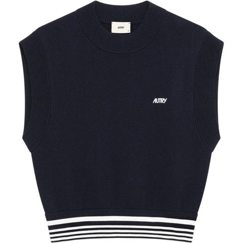 AUTRY KNITTED VISCOSE TOP WOMAN