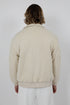 Ivory Suede Bomber