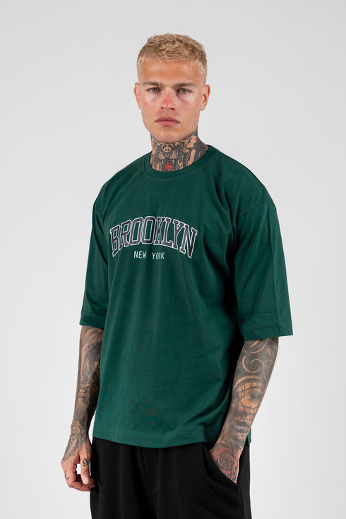 T-shirt Oversized Brooklyn - Green