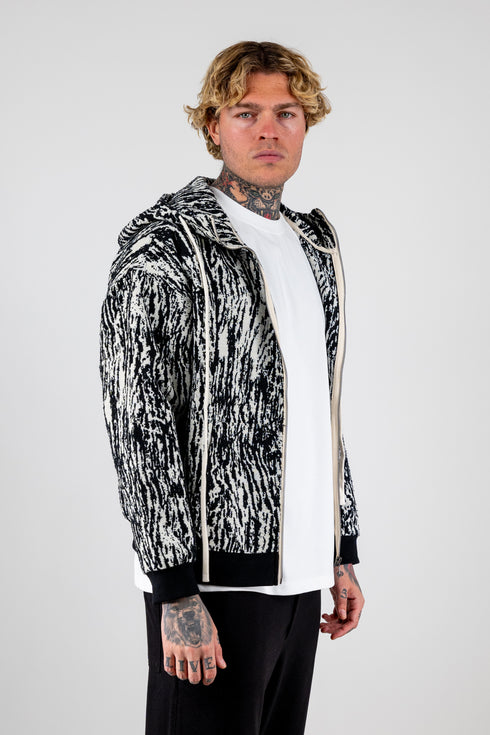 Zebra Oversized Jacket