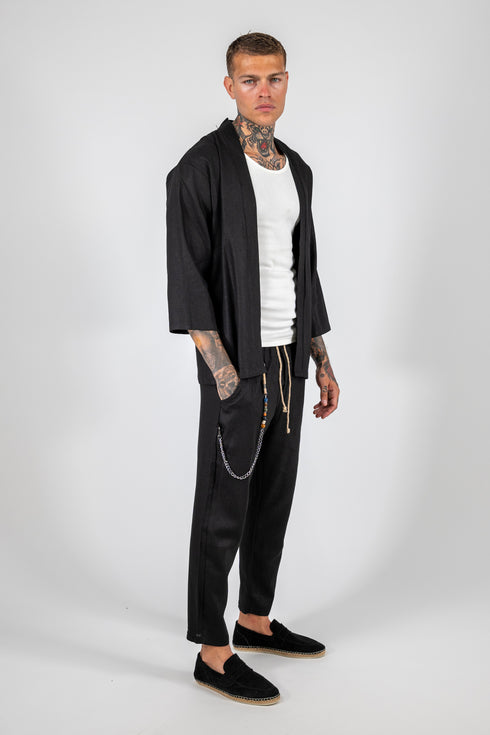 Mykonos Linen Set Shirt-Pants