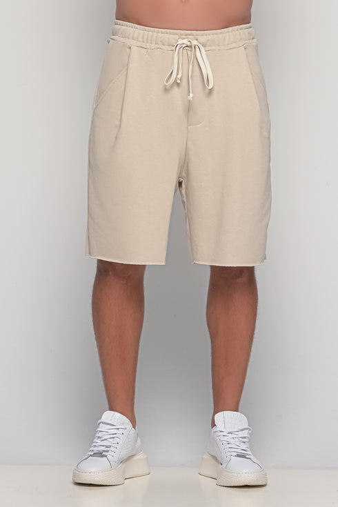 Oversized Shorts - Beige