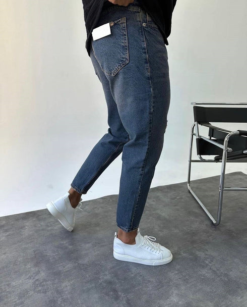 Boyfriend Jean - Dark Blue