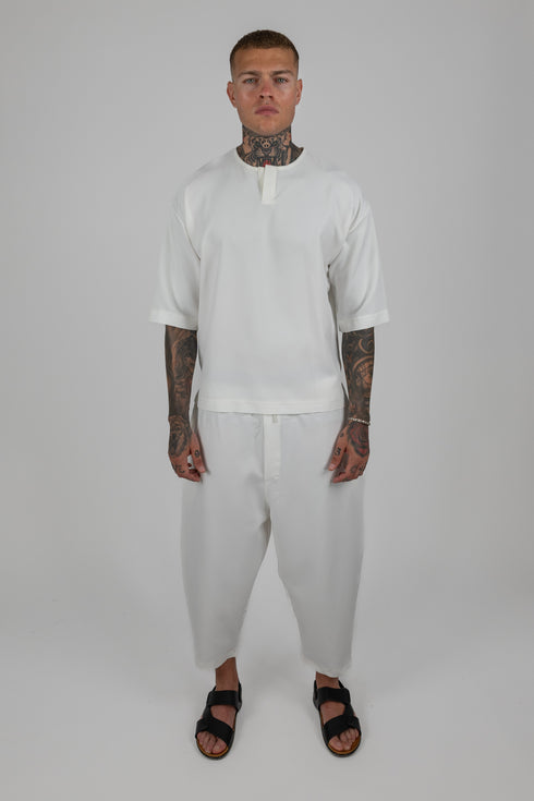 Aegean Breeze Set - Oversized T-Shirt/Balloon Pants