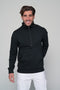 Half Zip Sweater In Black