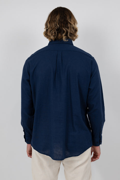 Ivory Breeze Linen Shirt