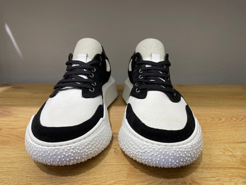 Prestige Leather Shoes Black/White