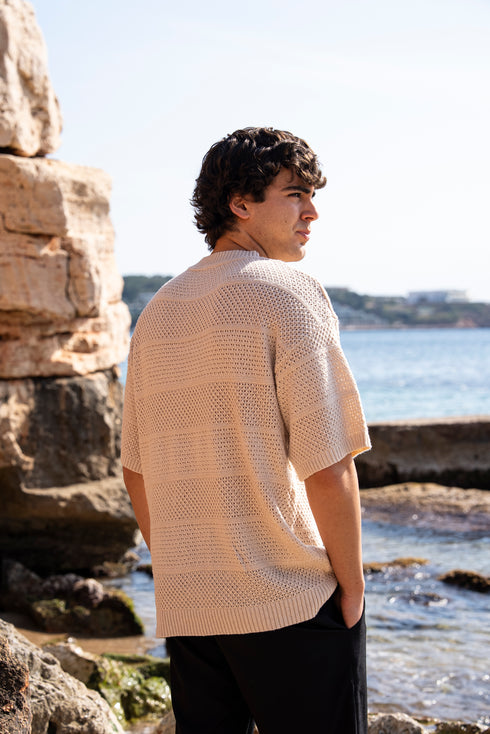 The Riva Textured T-shirt HY25-772