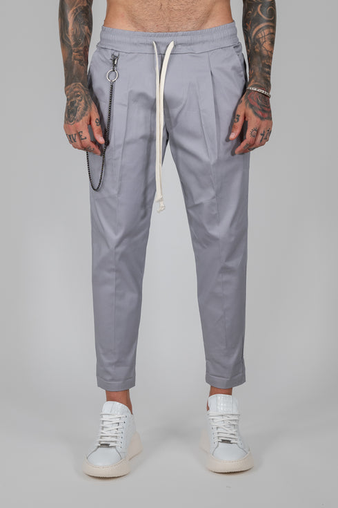 Pants With Chain In Grey
