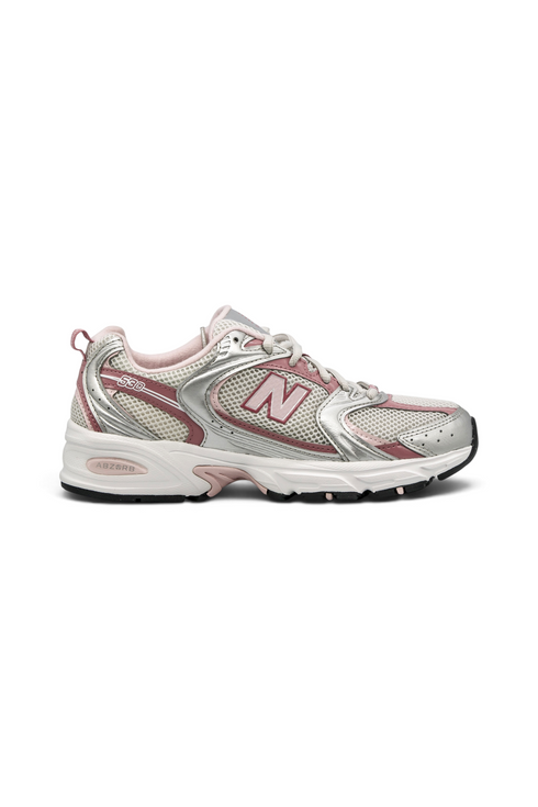 New Balance 530 Silver Metallic Rosewood