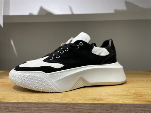 Prestige Leather Shoes Black/White