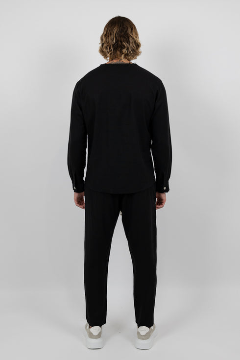 Noir Linen Lounge Set