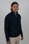 Half-Zip Ribbed Sweater J6916