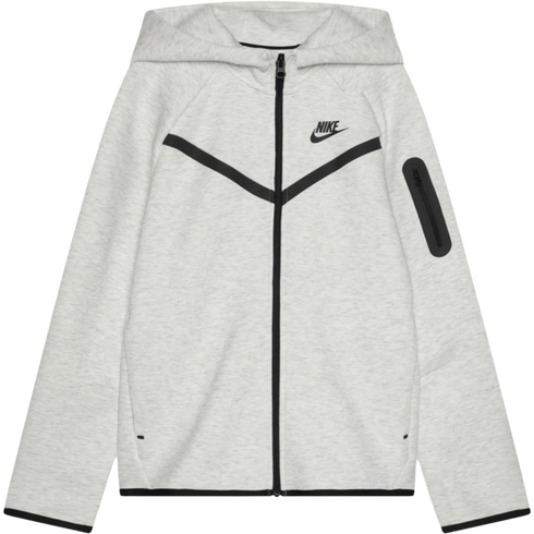 Nike Sportswear Tech Fleece Full-Zip Hoodie Grey (GS)