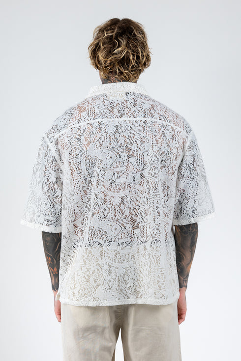 Imperium See-Through Oversized Shirt