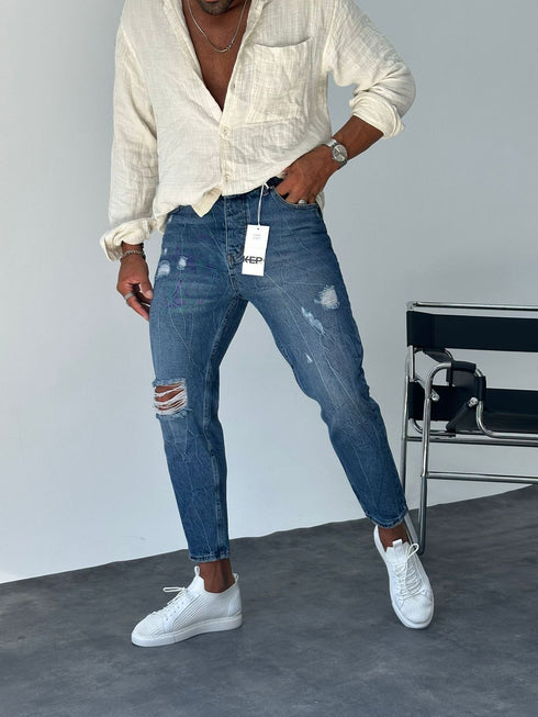 Boyfriend Jean - Blue Ocean