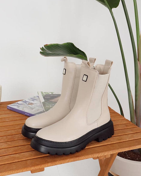 Boots Beige