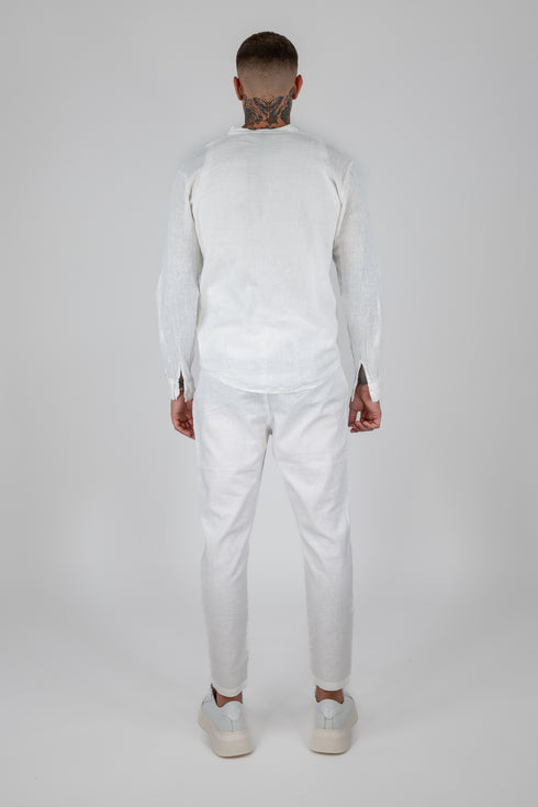 Linen Longsleeve Set