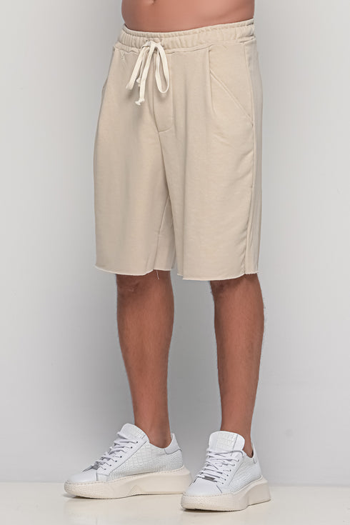 Oversized Shorts - Beige