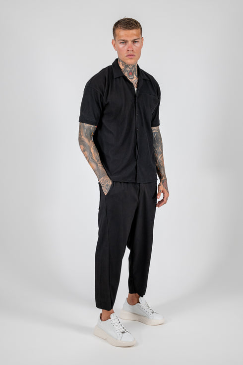 Set Ovesized Kotlin Napoli - Black