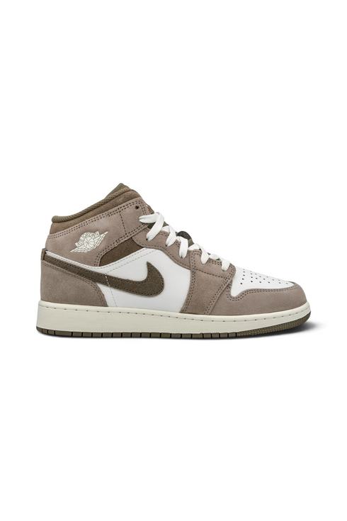 Air Jordan 1 Mid Olive Grey (GS)