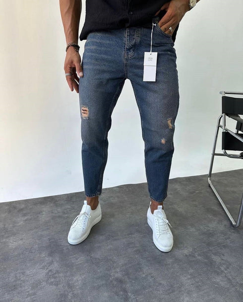 Boyfriend Jean - Dark Blue