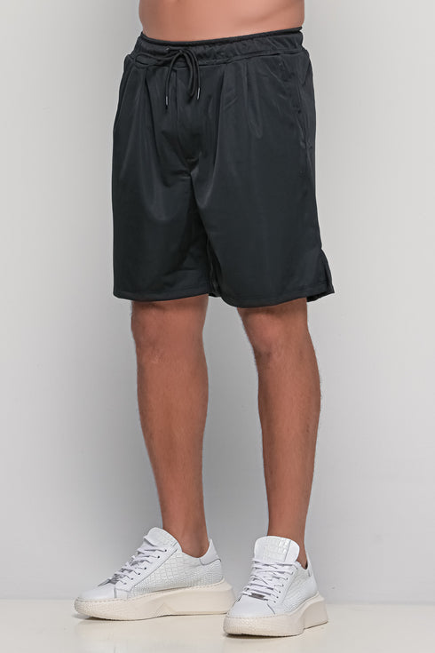 Polyester Shorts In Black