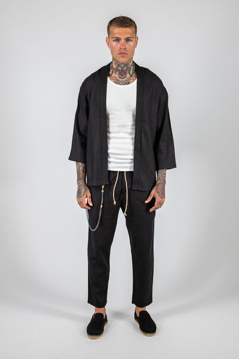 Mykonos Linen Set Shirt-Pants