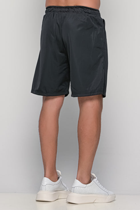 Polyester Shorts In Black