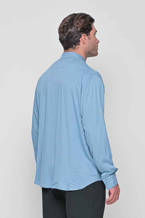 Notched Neck Shirt