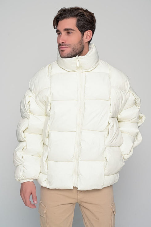 Puffer Jacket - White