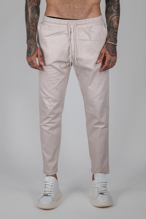 Crimson Chinos In Ekru