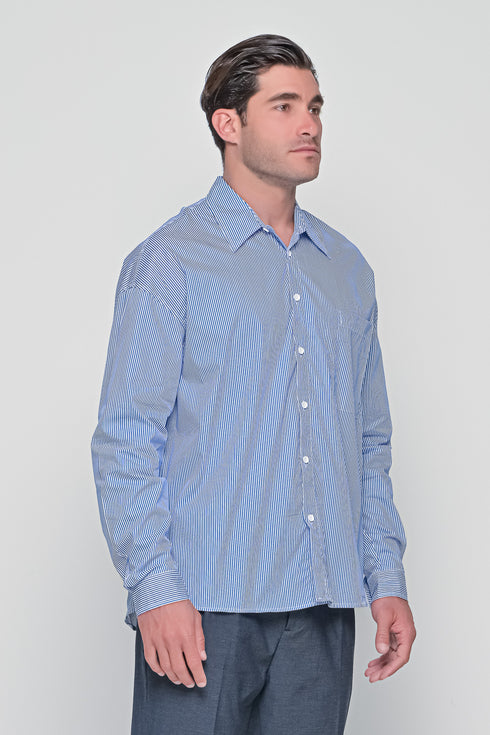 STRIPED OVERSIZED SHIRT