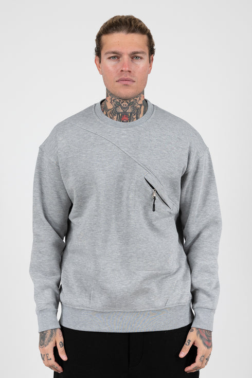Zip Pocket Sweater