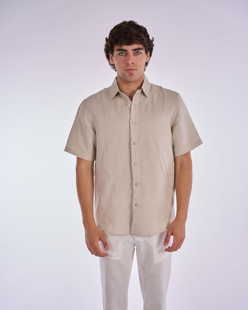 Line Biege Shirt G-7005
