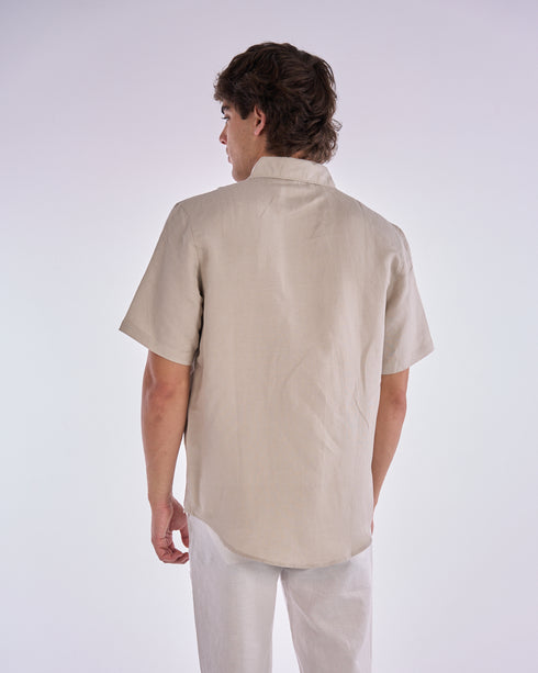 Line Biege Shirt G-7005