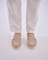 Suede Loafers In Beige