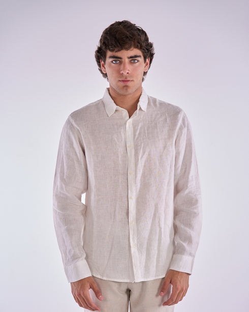 Linen White Shirt BCO202