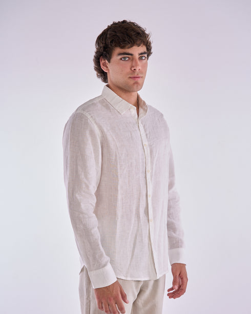 Linen White Shirt BCO202