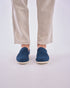 Suede Loafers In Navy