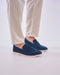 Suede Loafers In Navy