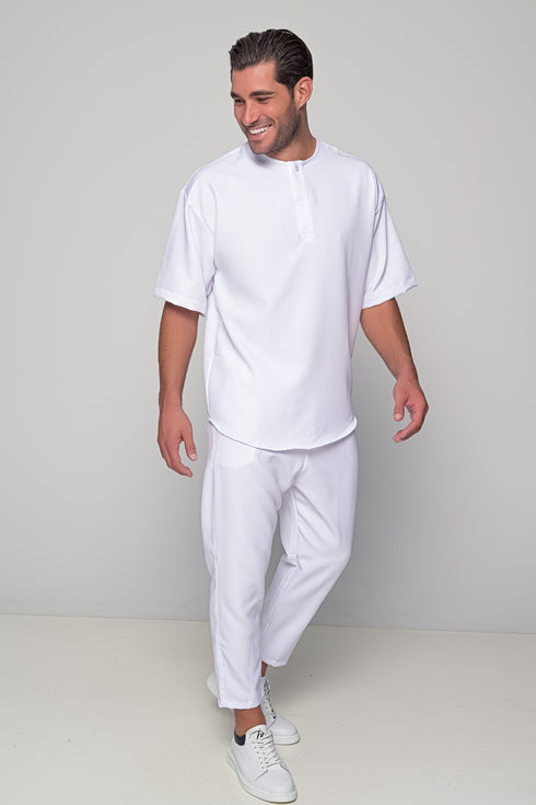 Set Ovesized Milan - White Ice