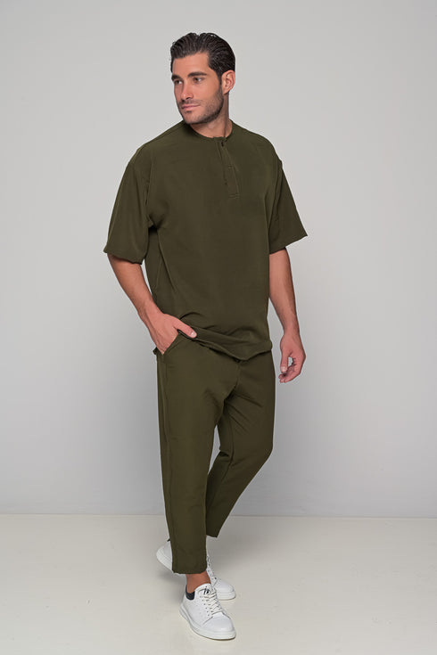 Set Ovesized Milan - Chaki