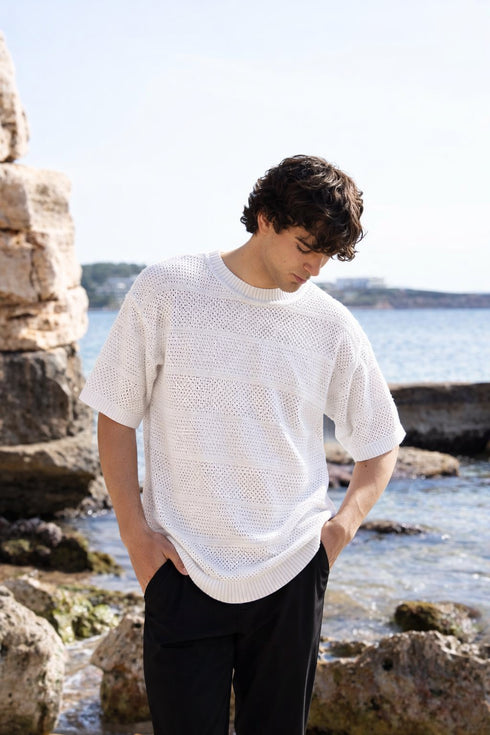The Riva Textured T-shirt HY25-772