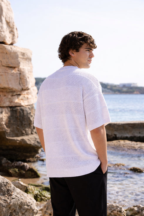 The Riva Textured T-shirt HY25-772