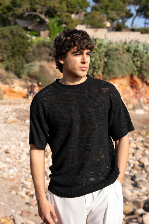 The Riva Textured T-shirt HY25-772