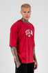 T-shirt Oversized USA - Red