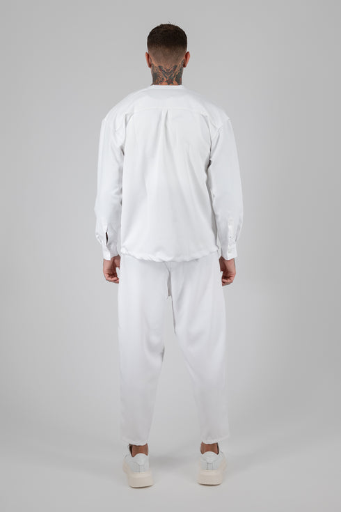 Set Ovesized Mao - White Ice