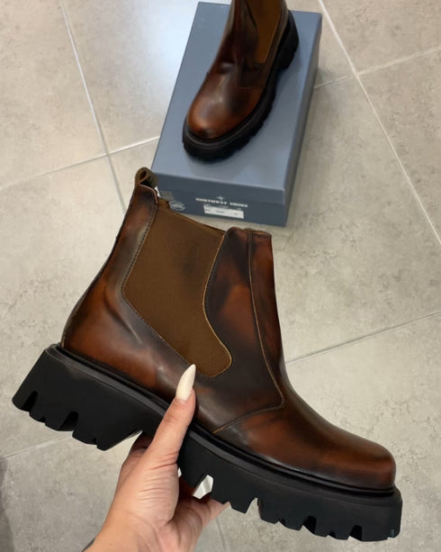 Prestige Leather Chelsea Boots