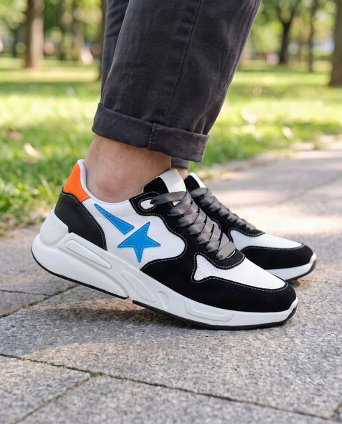 Shoes ORIO-4309-BLUE/WHITE
